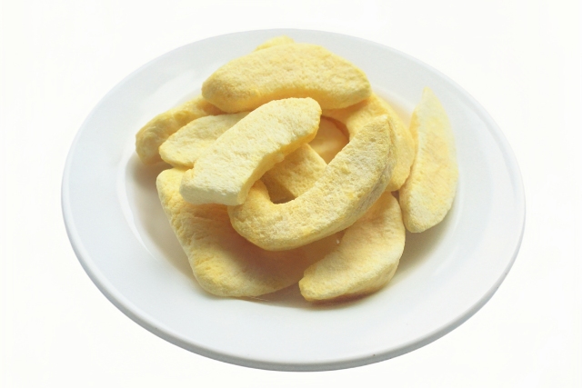 Melocotón amarillo liofilizado