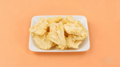 Piña liofilizada