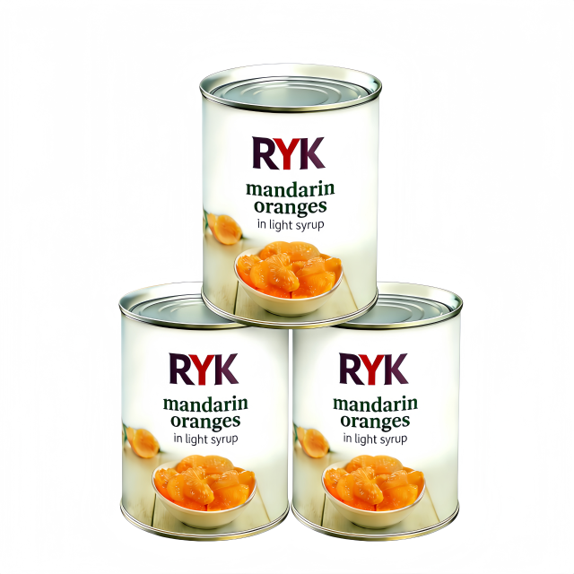 Mandarinas en conserva
