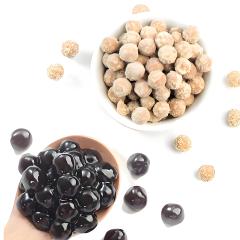 Perlas de tapioca negra