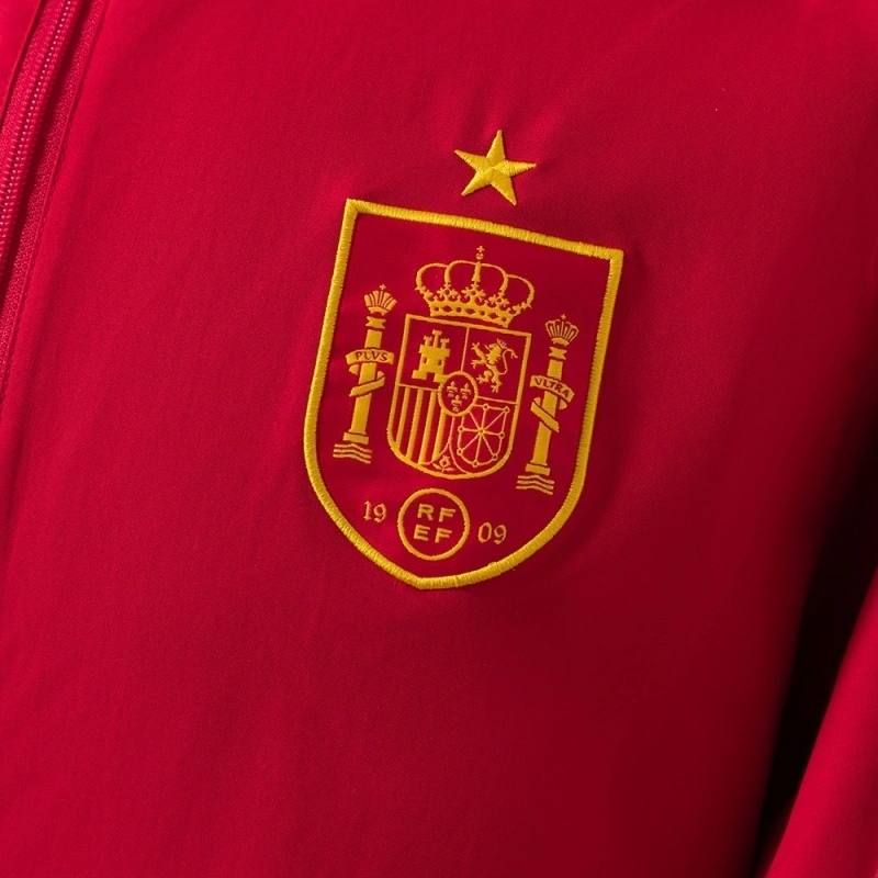 2026 SPAIN REVERSIBLE JACKET WINDBREAKER - RED & BLUE