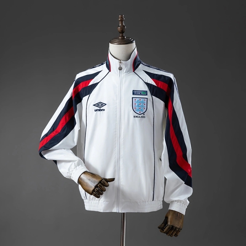 1998 ENGLAND WINDBREAKER - WHITE