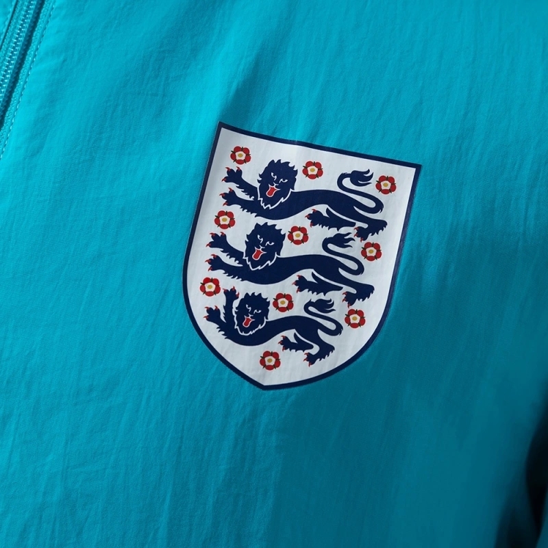 ENGLAND REVERSIBLE JACKET WINDBREAKER - LIGHT BLUE