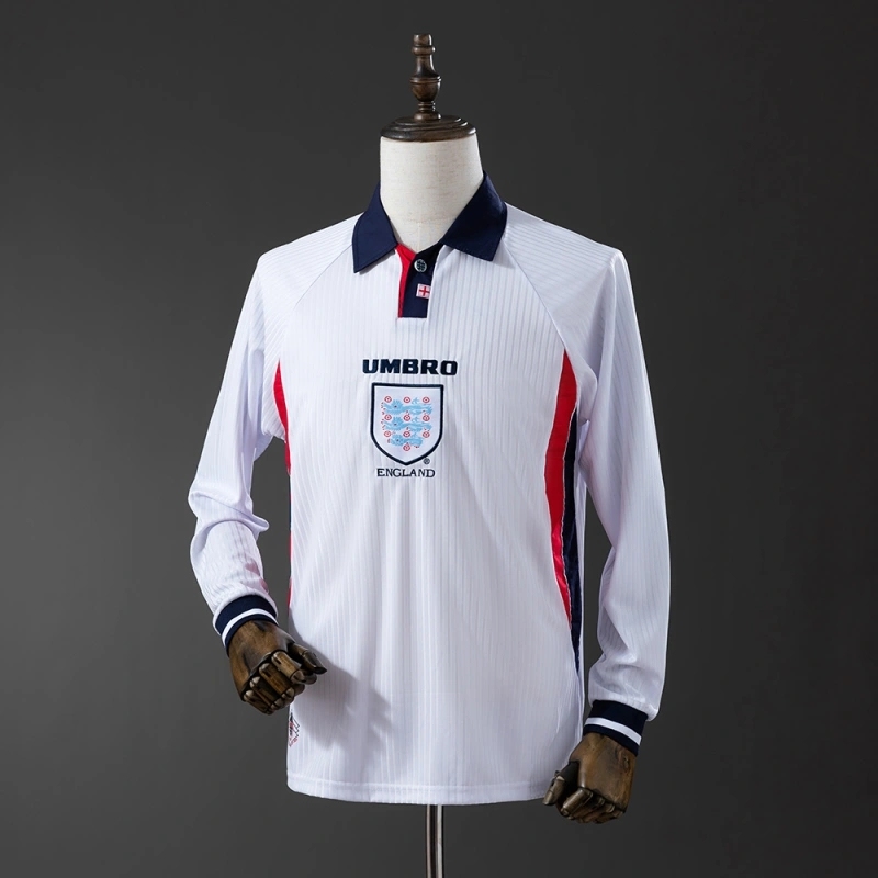 1998 ENGLAND LONG SLEEVED HOME