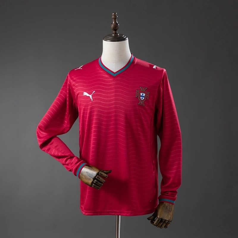 2026 PORTUGAL HOME WORLD CUP LONG SLEEVE (FAN VERSION)