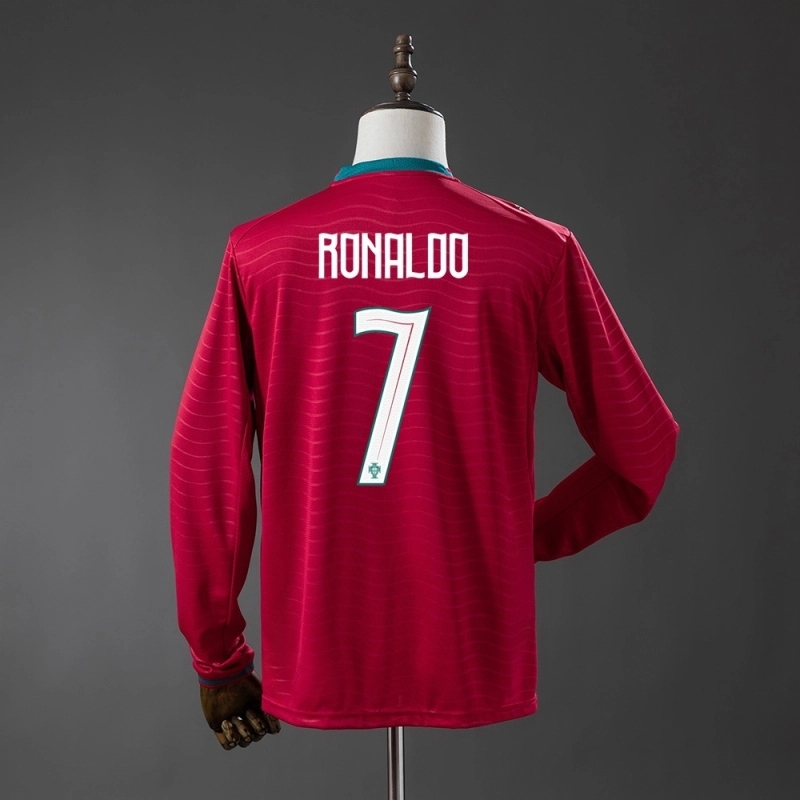 2026 PORTUGAL HOME WORLD CUP LONG SLEEVE (FAN VERSION)
