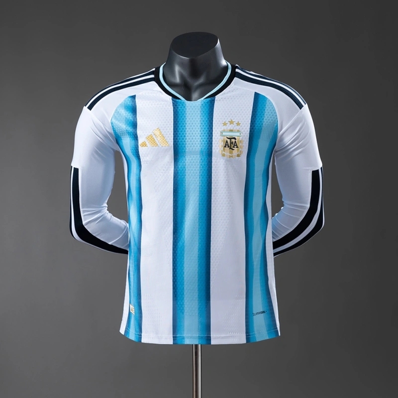 2026 ARGENTINA WORLD CUP HOME LONG-SLEEVE（PLAYER VERSION）