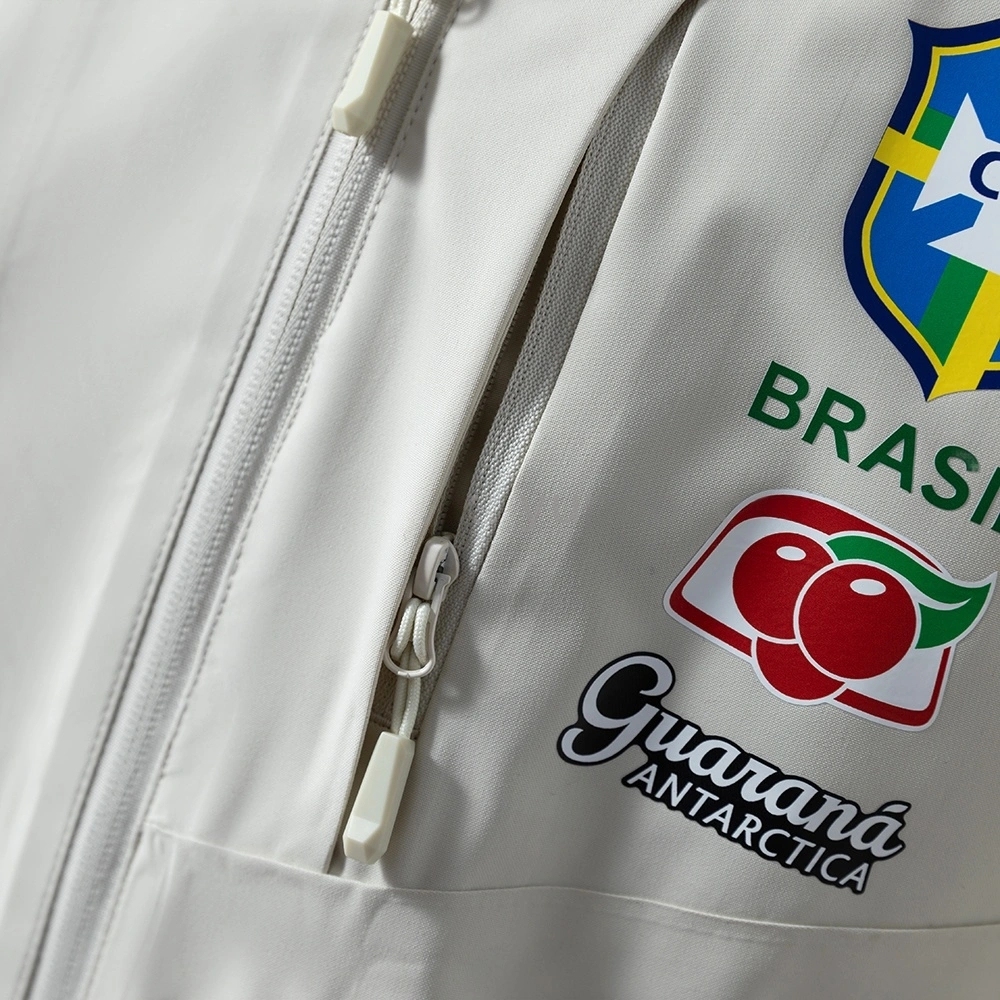 BRAZIL WINDPROOF JACKET-OFF WHITE
