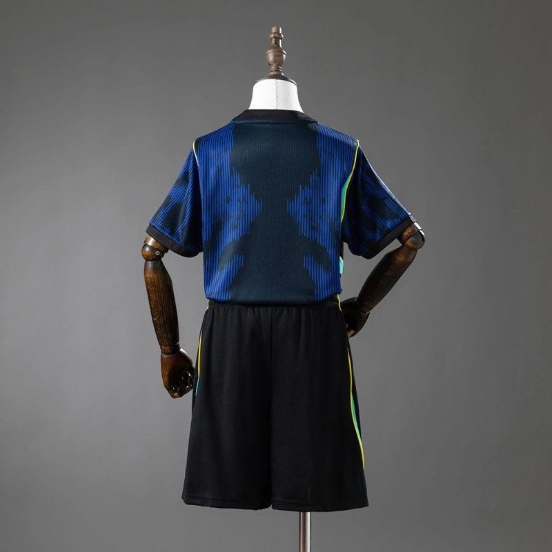 2026 BRAZIL AWAY WORLD CUP MEN AND KIDS KIT