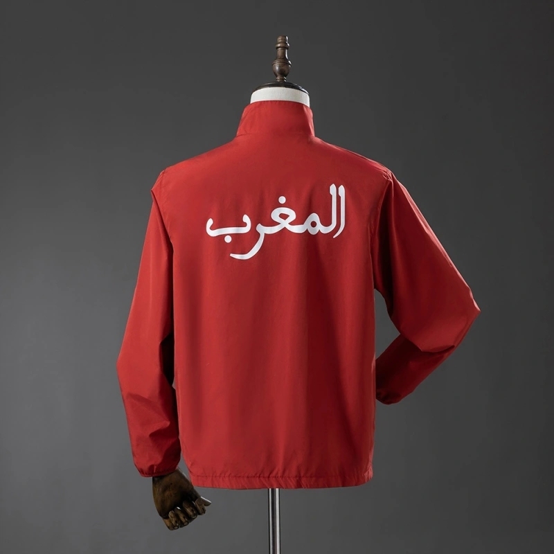2026 MOROCCO REVERSIBLE JACKET WINDBREAKER - RED & GREEN