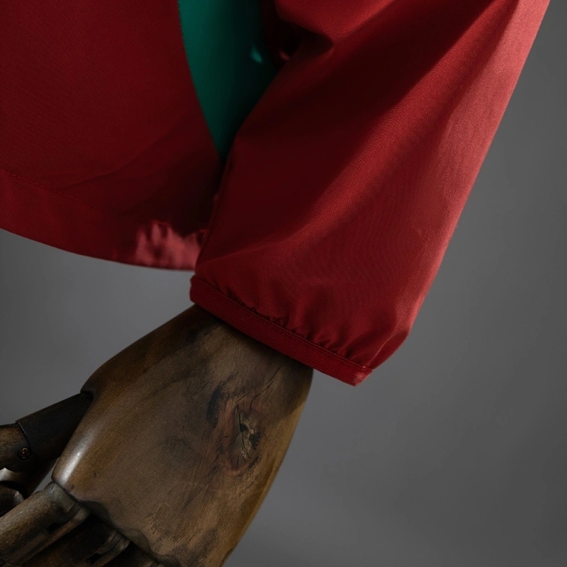 2026 MOROCCO REVERSIBLE JACKET WINDBREAKER - RED & GREEN