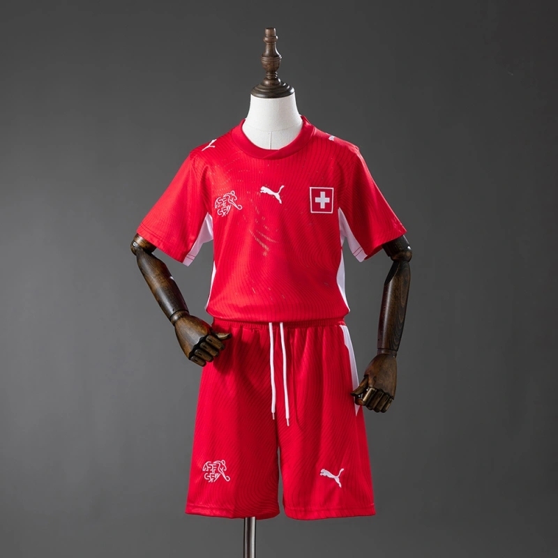 2026 SWITZERLAND WORLD CUP HOME MEN AND KIDS KIT
