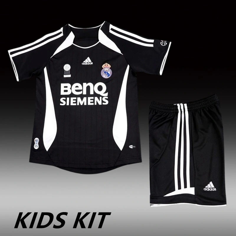 2006-07 REAL MADRID THIRD AWAY KIDS KIT