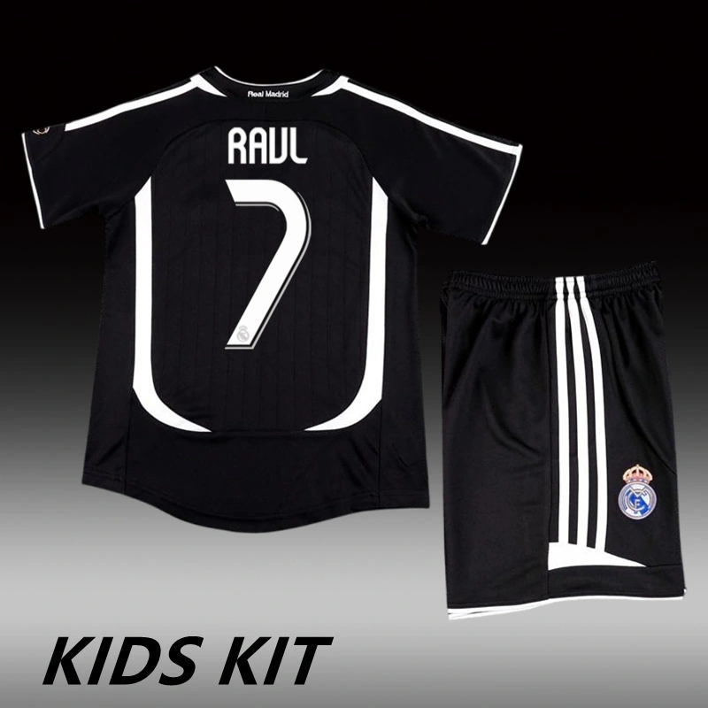 2006-07 REAL MADRID THIRD AWAY KIDS KIT