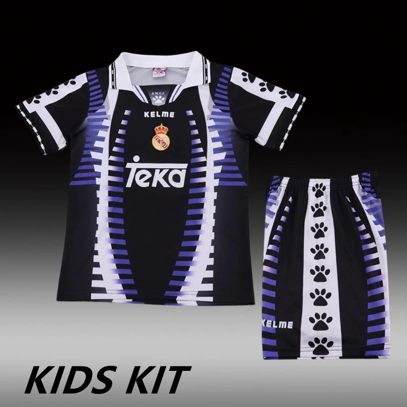 1996-97 REAL MADRID HOME KIDS KIT