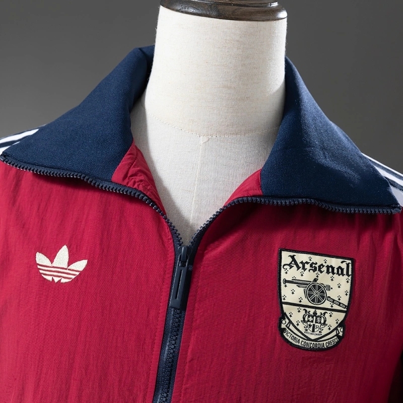 2005-06 ARSENAL WINDBREAKER - BURGUNDY
