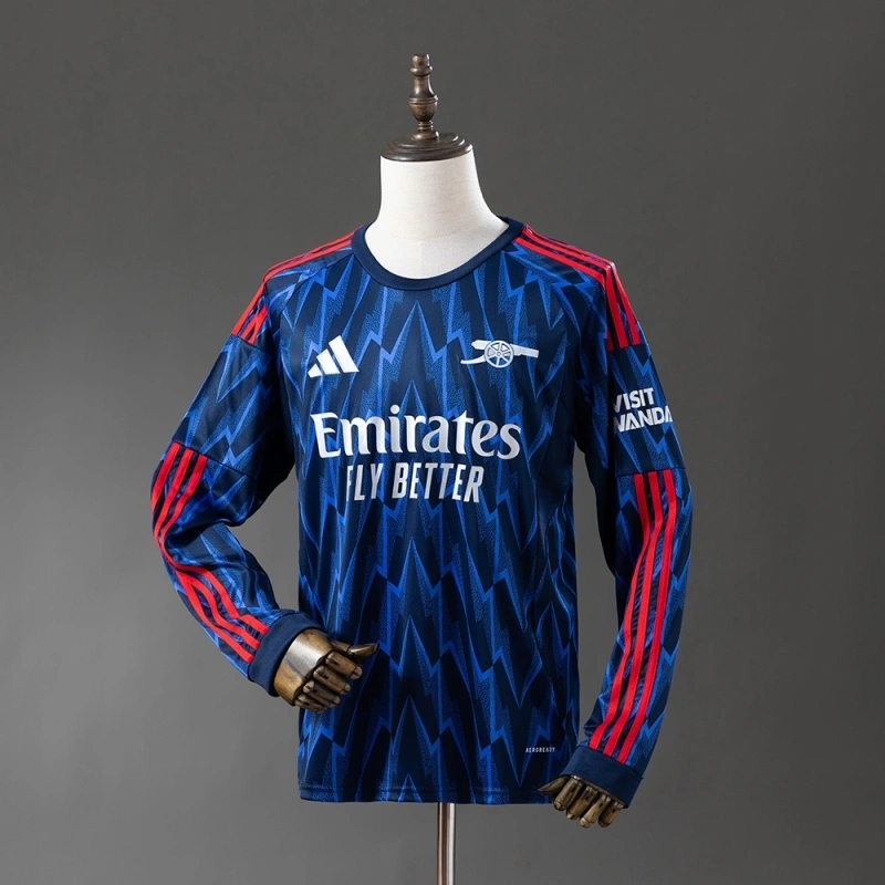 2025-26 ARSENAL AWAY LONG SLEEVE (FAN VERSION)