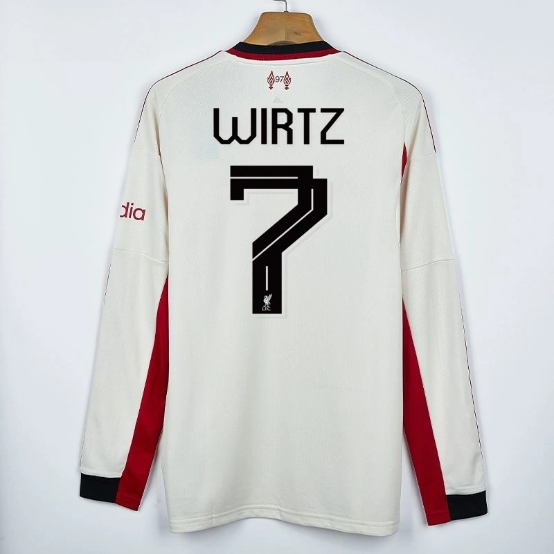 2025-26 LIVERPOOL AWAY LONG SLEEVED FAN VERSION