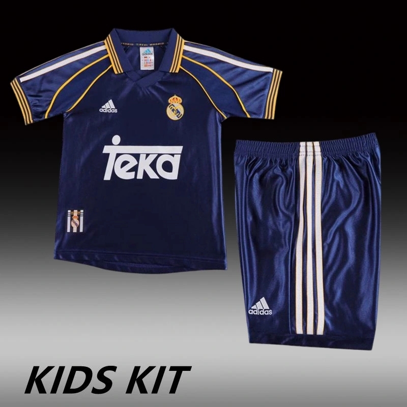 1998-99 REAL MADRID THIRD AWAY KIDS KIT
