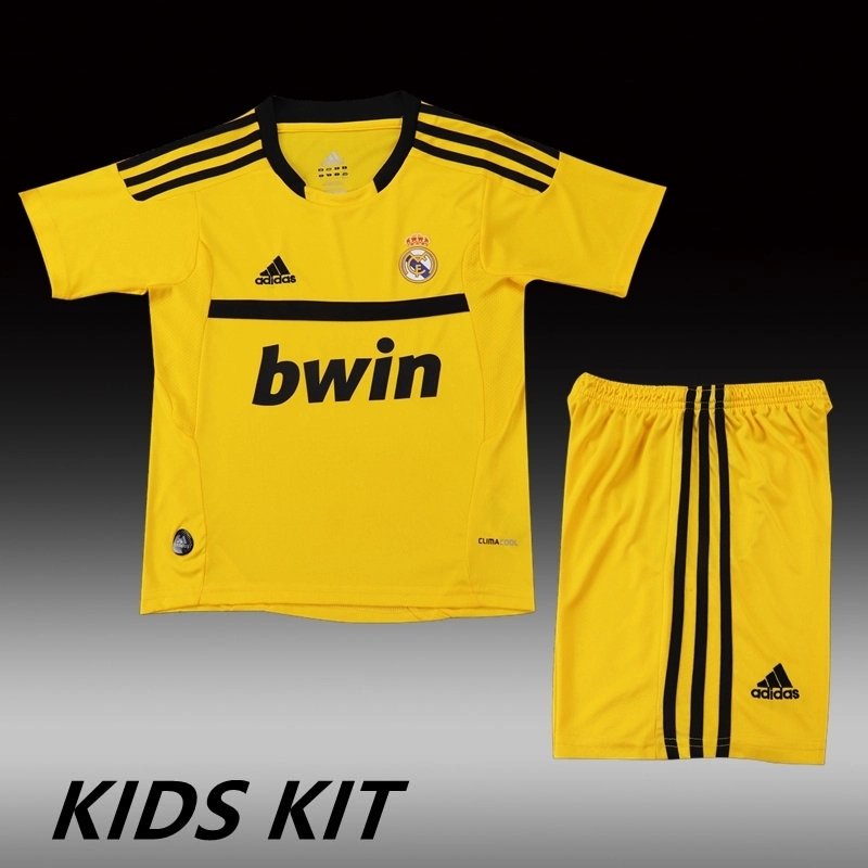 2011-12 REAL MADRID YELLOW GOALKEEPER KIDS KIT