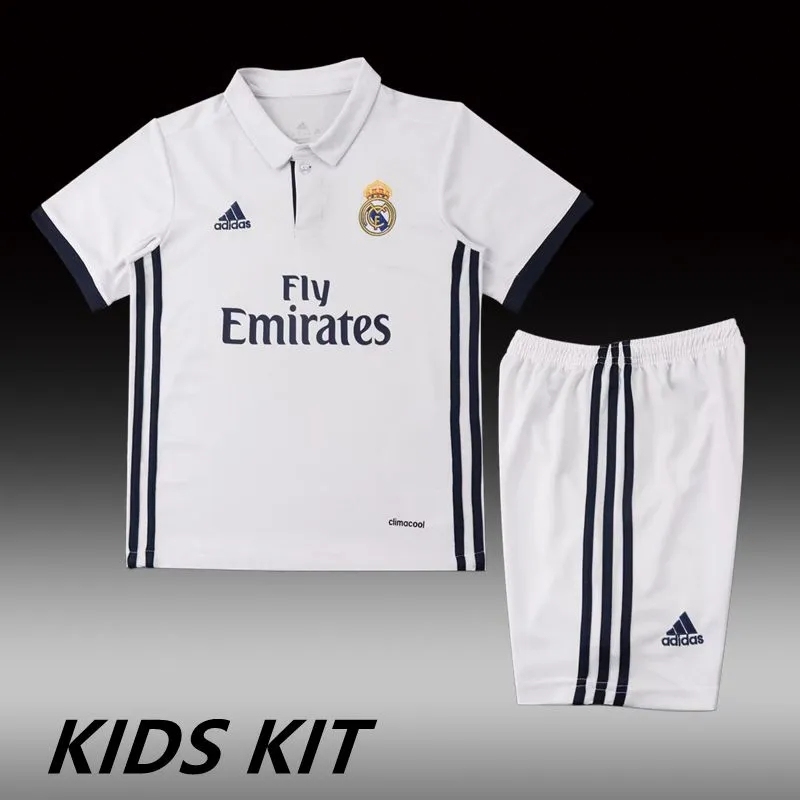 2016-17 REAL MADRID HOME KIDS KIT