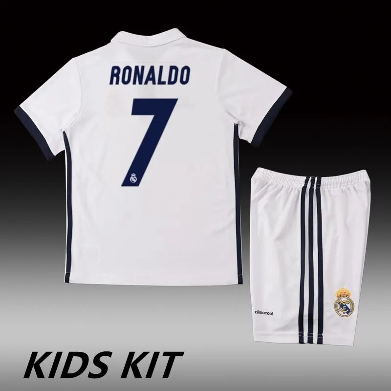 2016-17 REAL MADRID HOME KIDS KIT