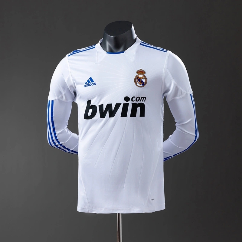 2010-11 REAL MADRID HOME LONG SLEEVE (PLAYER VERSION)