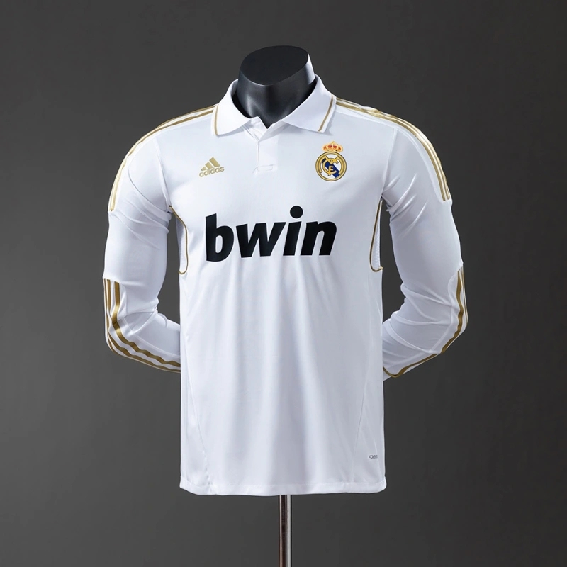 2011-12 REAL MADRID HOME LONG SLEEVE (PLAYER VERSION)
