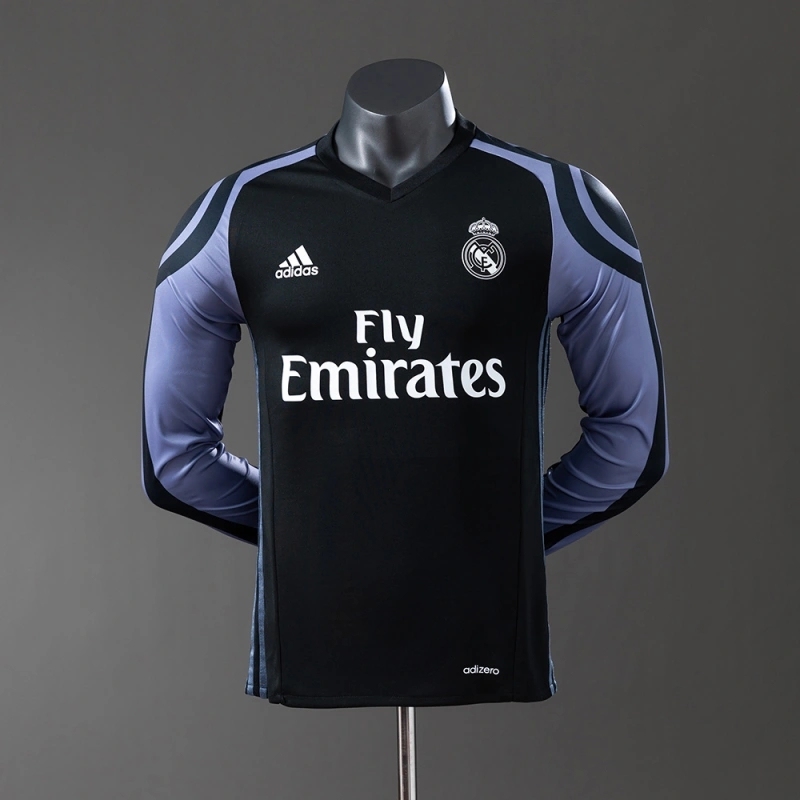 2016-17 REAL MADRID THIRD AWAY LONG SLEEVE PLAYER VERSION