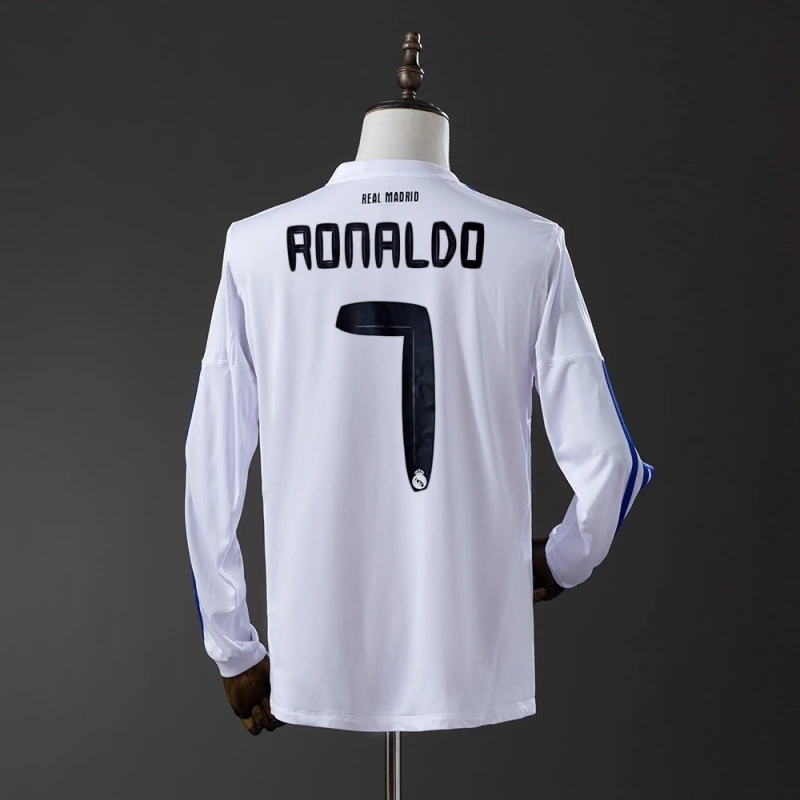 2010-11 REAL MADRID LONG SLEEVE HOME (FAN VERSION)