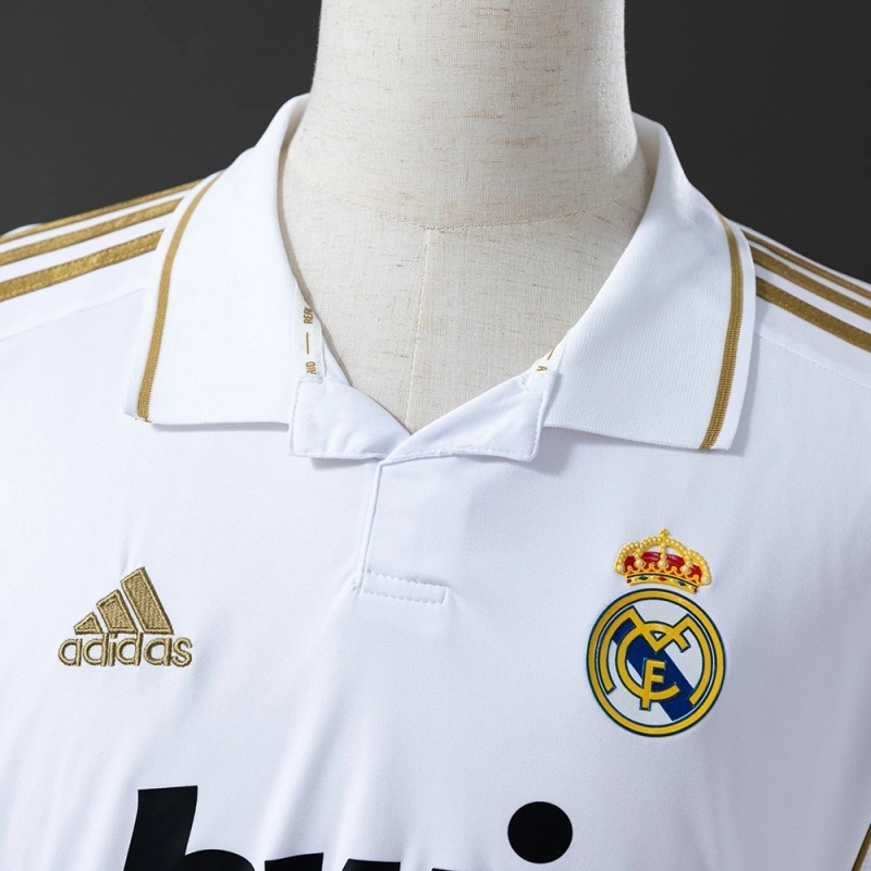 2011-12 REAL MADRID HOME LONG SLEEVE (FAN VERSION)