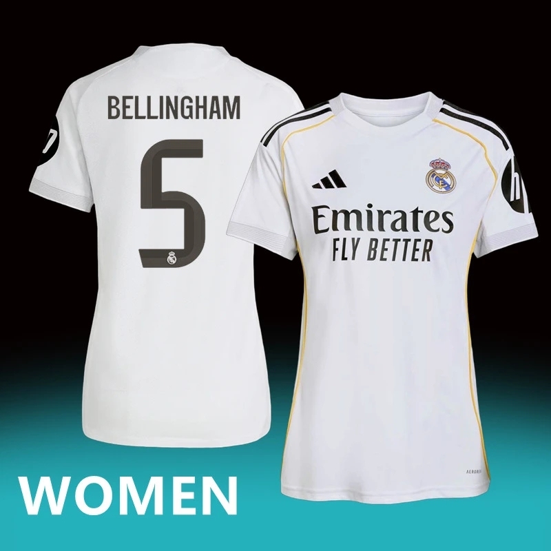 2025-26 REAL MADRID WOMENS HOME FAN VERSION