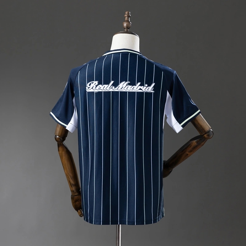 2025-26 REAL MADRID NAVY BLUE US PACK FAN VERSION