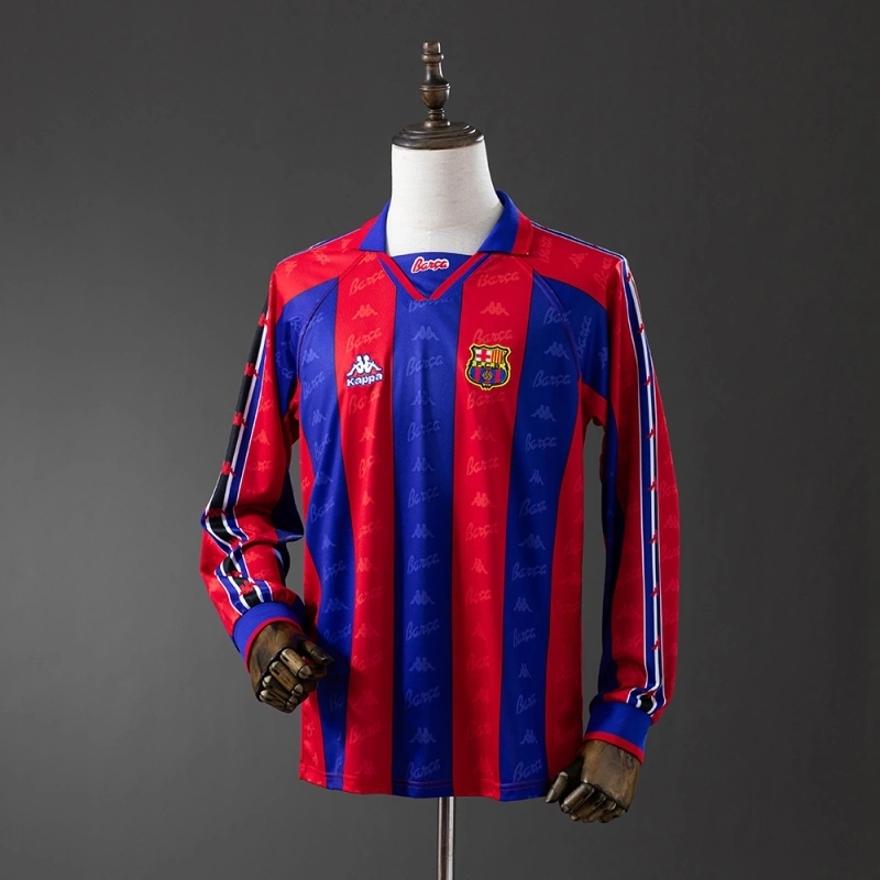 1995-97 BARCELONA HOME LONG SLEEVE