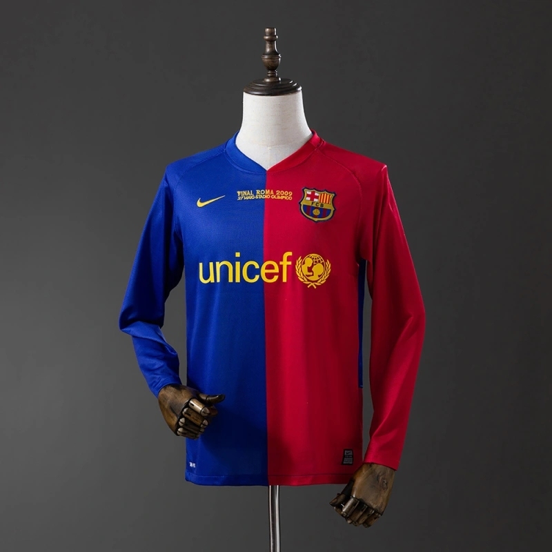 2008-09 BARCELONA HOME LONG SLEEVES (UEFA CHAMPIONS LEAGUE)