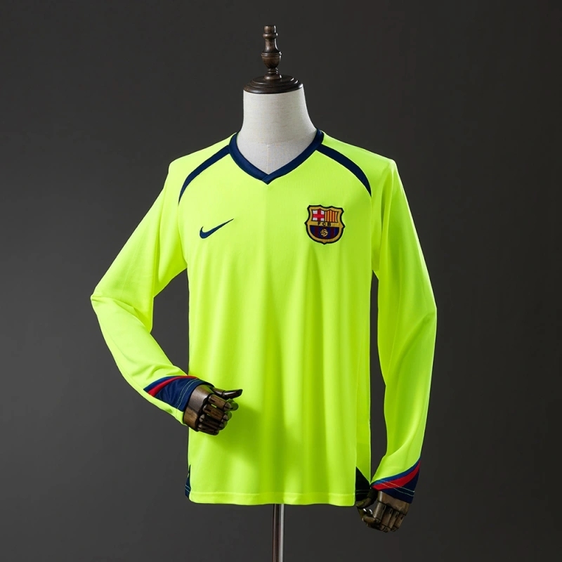 2005-06 BARCELONA LONG SLEEVE AWAY