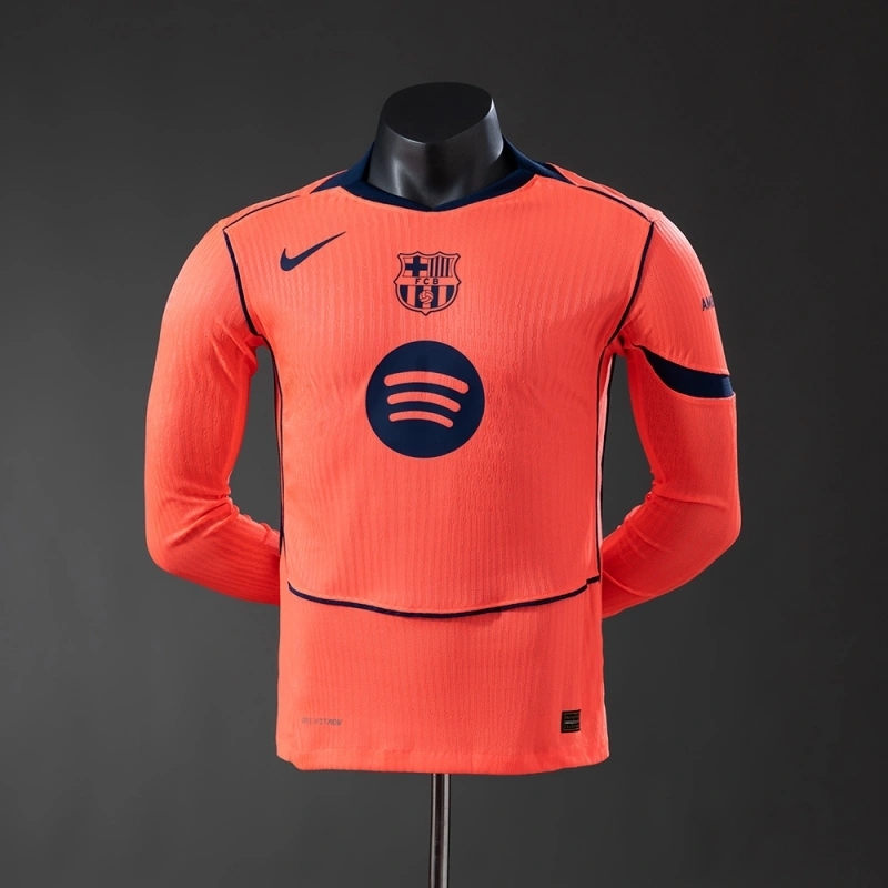 2025-26 BARCELONA THIRD AWAY LONG SLEEVE (PLAYER VERSION)