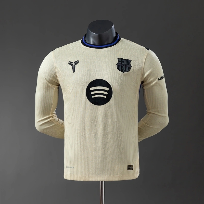 2025-26 BARCELONA AWAY LONG SLEEVE (PLAYER VERSION)