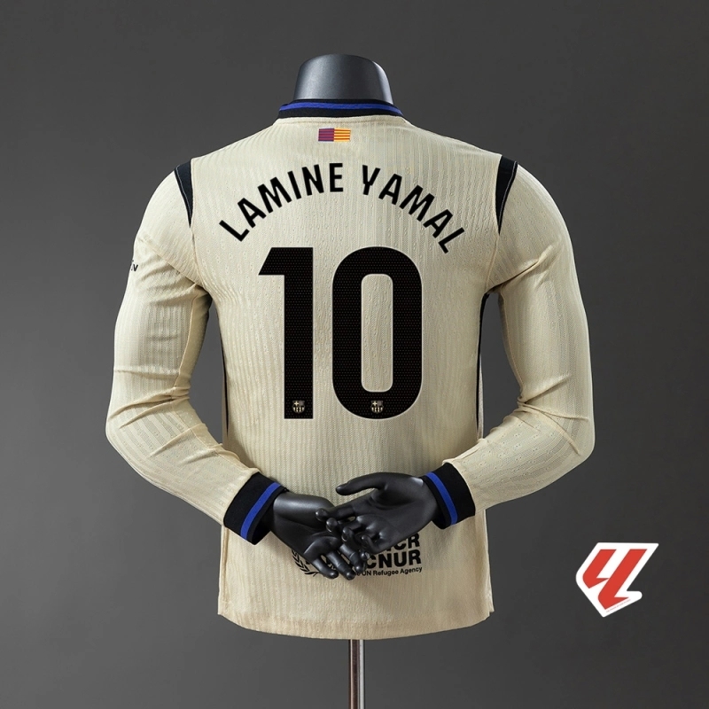 2025-26 BARCELONA AWAY LONG SLEEVE (PLAYER VERSION)