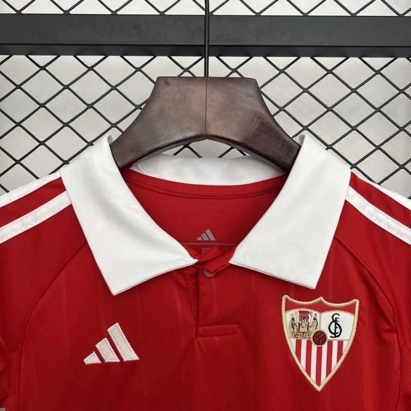 2025-26 SEVILLA FC AWAY KIDS KIT
