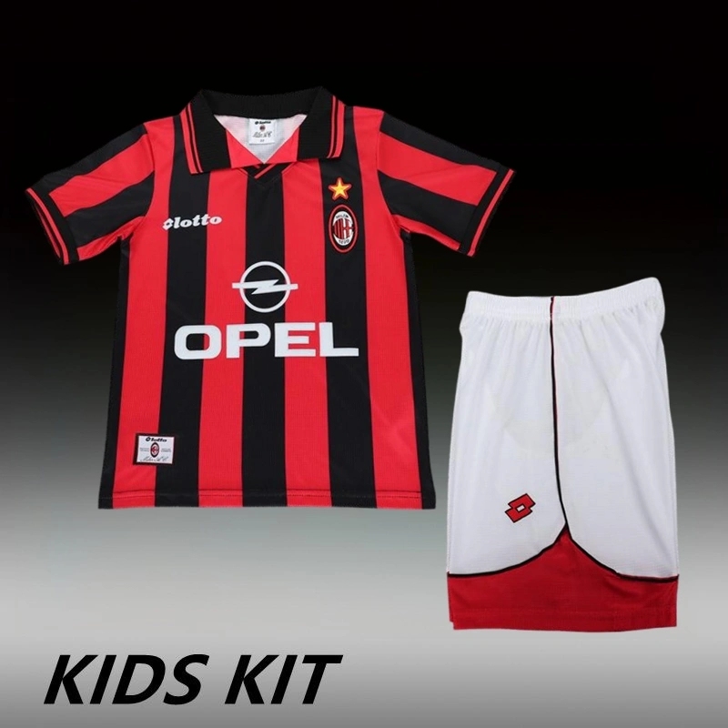 1997-98 AC MILAN HOME KIDS KIT