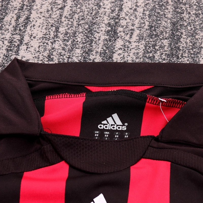 2006-07 AC MILAN HOME LONG SLEEVE KIDS KIT