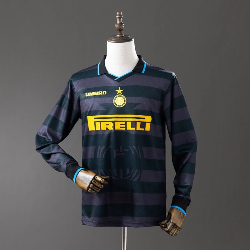 1997-98 INTER MILAN THIRD AWAY LONG SEEVE