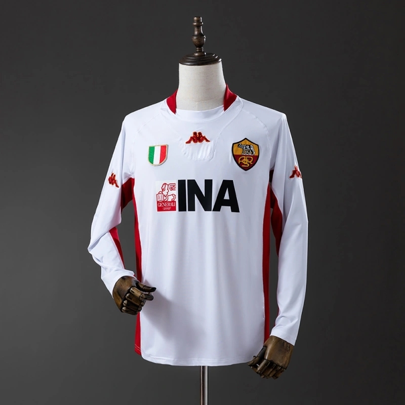 2001-02 ROMA AWAY LONG SLEEVE