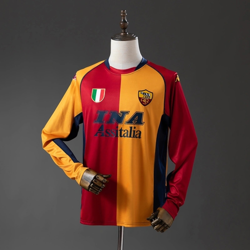 2001-02 ROMA CHAMPION LEAGUE LONG SLEEVE