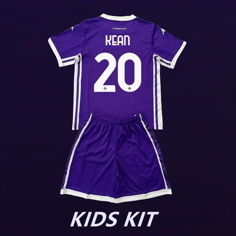 2025-26 FIORENTINA HOME KIDS KIT