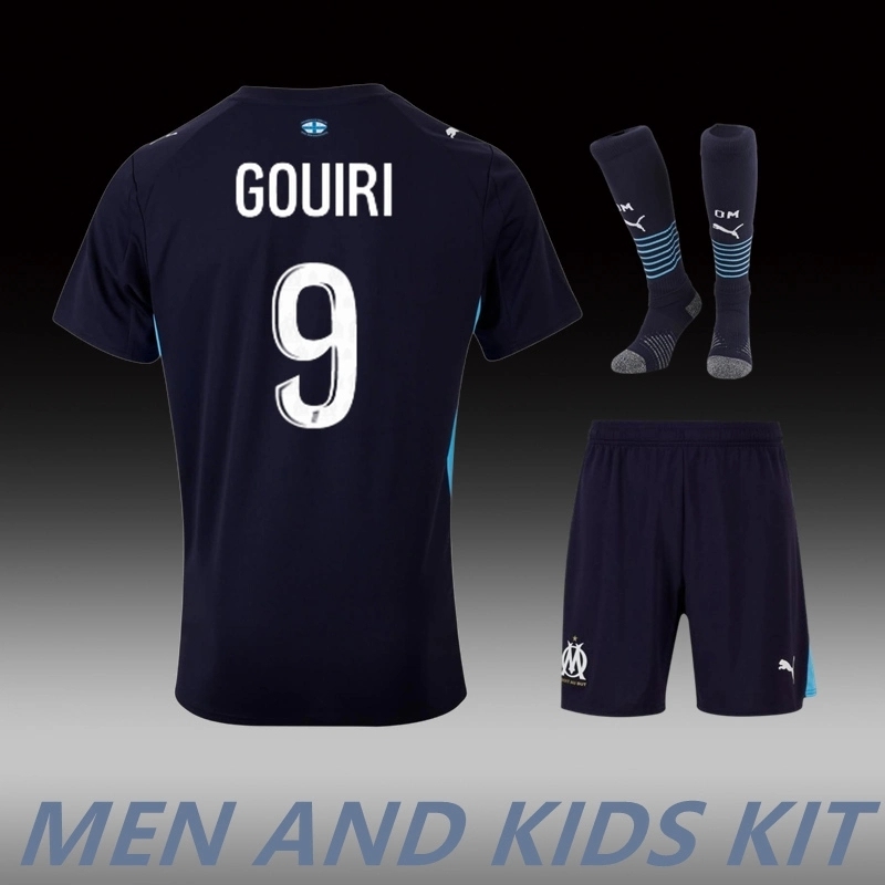 2025-26 MARSEILLE AWAY MEN AND KIDS KIT