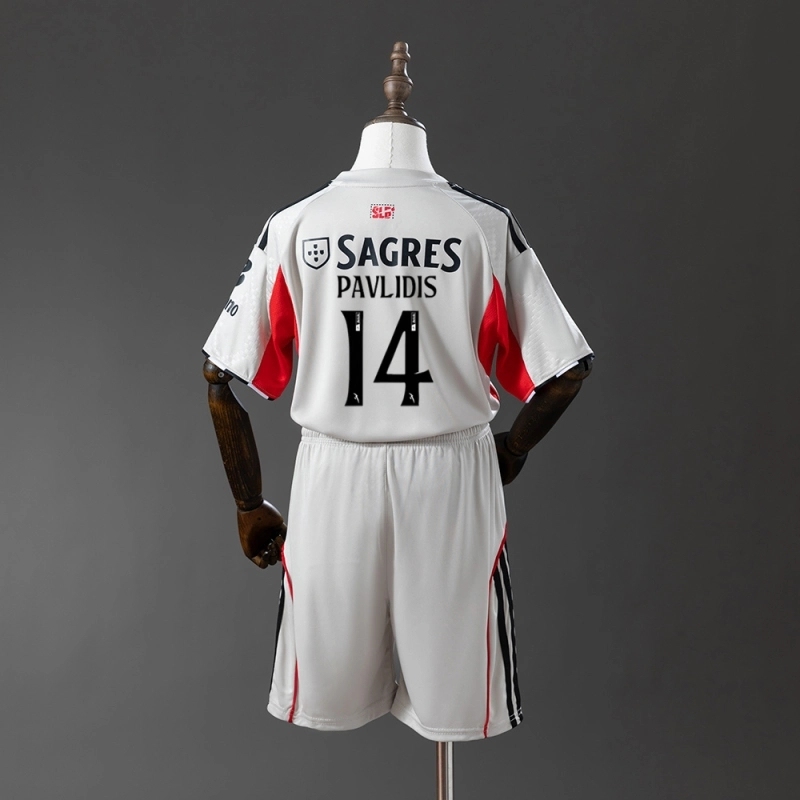 2025-26 BENFICA AWAY KIDS KIT