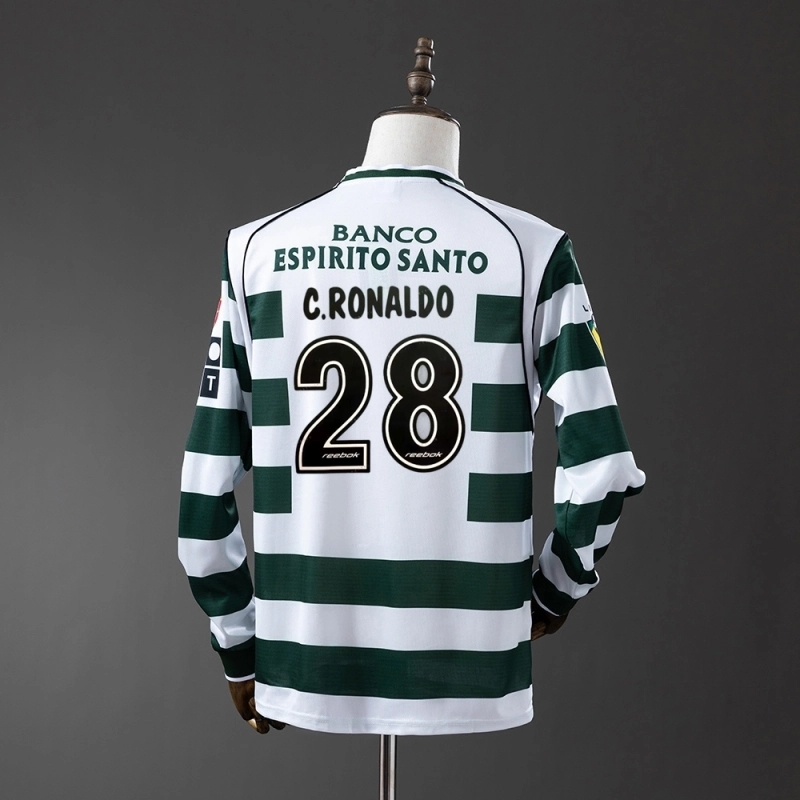 2001-03 SPORTING LISBON HOME LONG SLEEVE