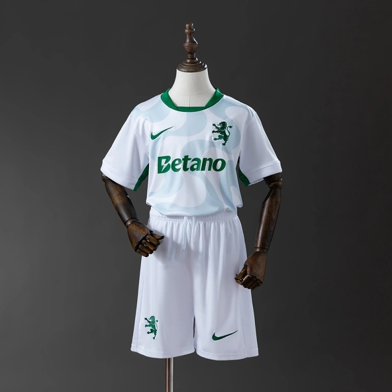 2025-26 SPORTING LISBON AWAY KIDS KIT